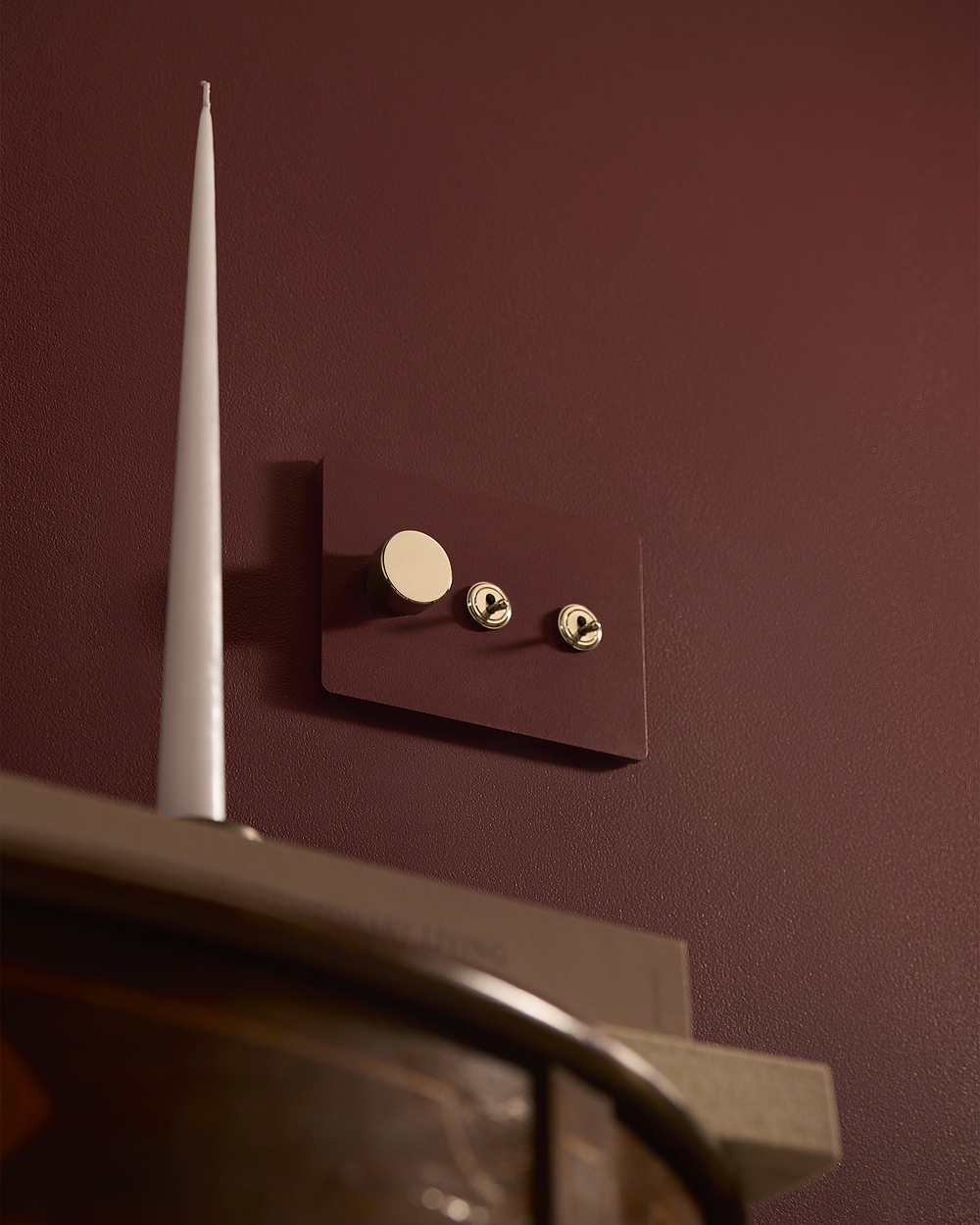 Grove 3G 2x Toggle & Dimmer Switch – Paintable Polished Nickel