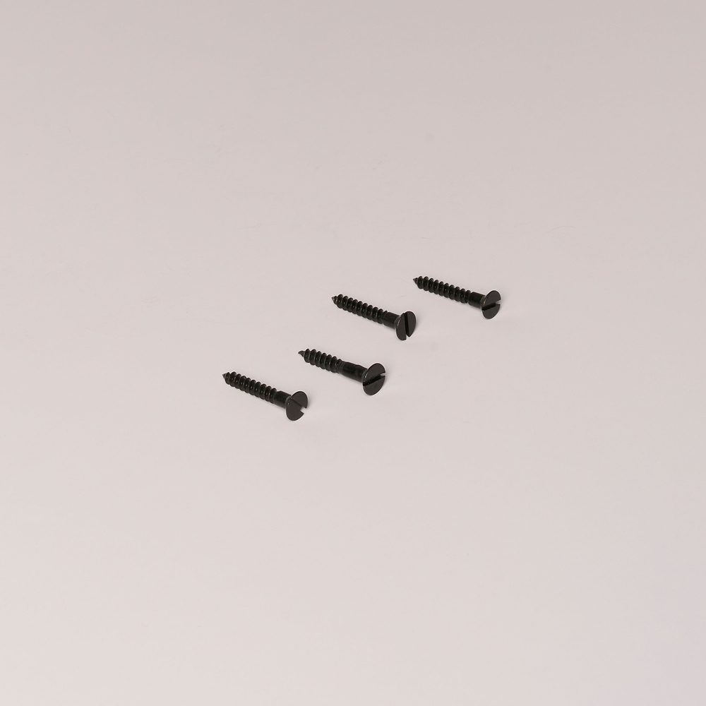 4 mm x 25 mm zelfborende houtschroeven voor raambeslag/slot en grendel x 4 – Brons