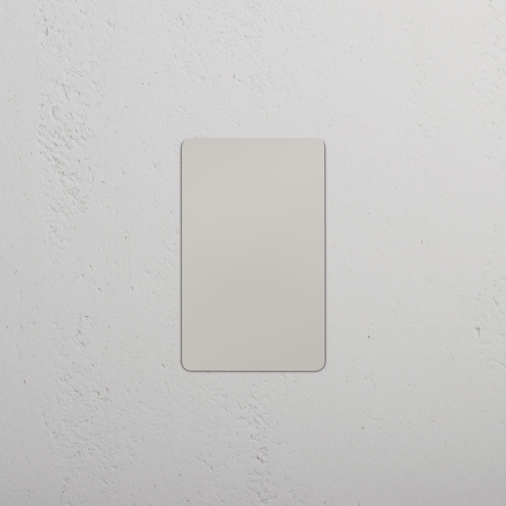 Kew 1G Blank Plate - Polished Nickel