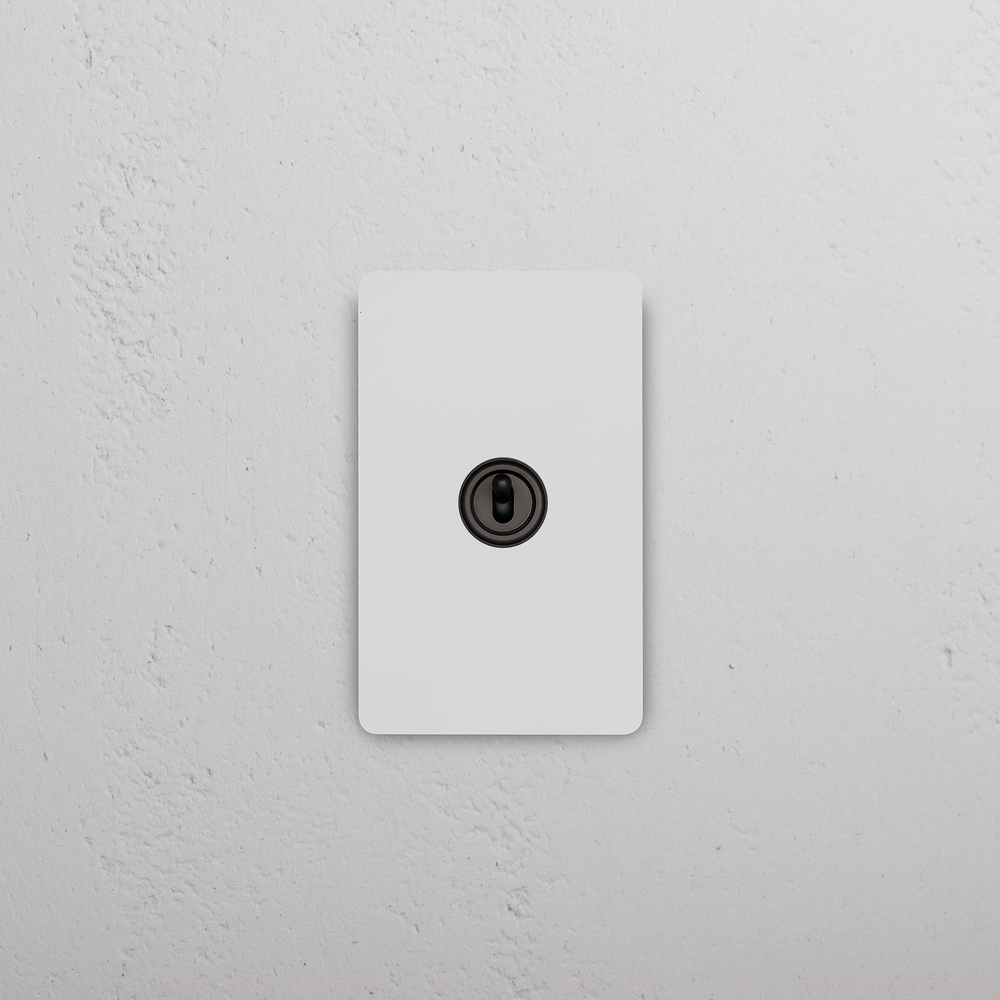 Grove 1G Retractive Toggle Switch – Paintable Bronze
