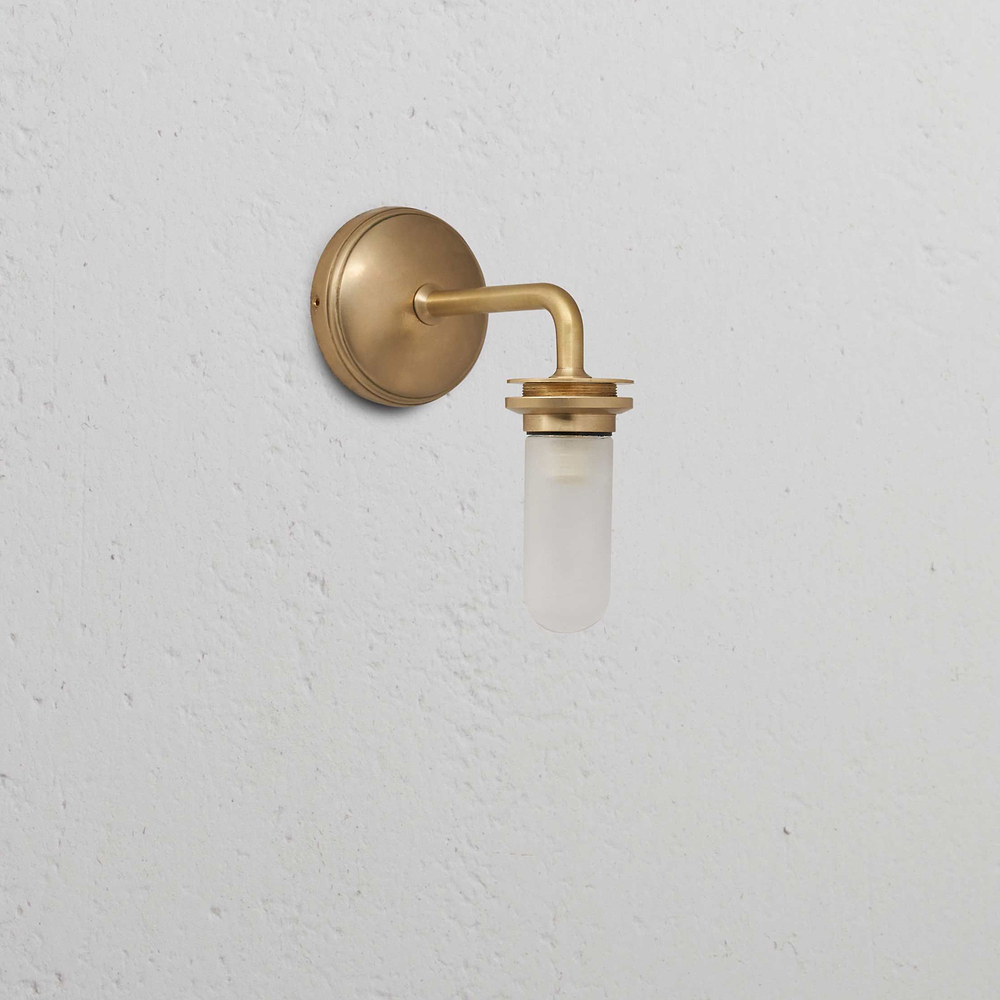 Richmond Medium Downward Wall Light Body – Antique Brass