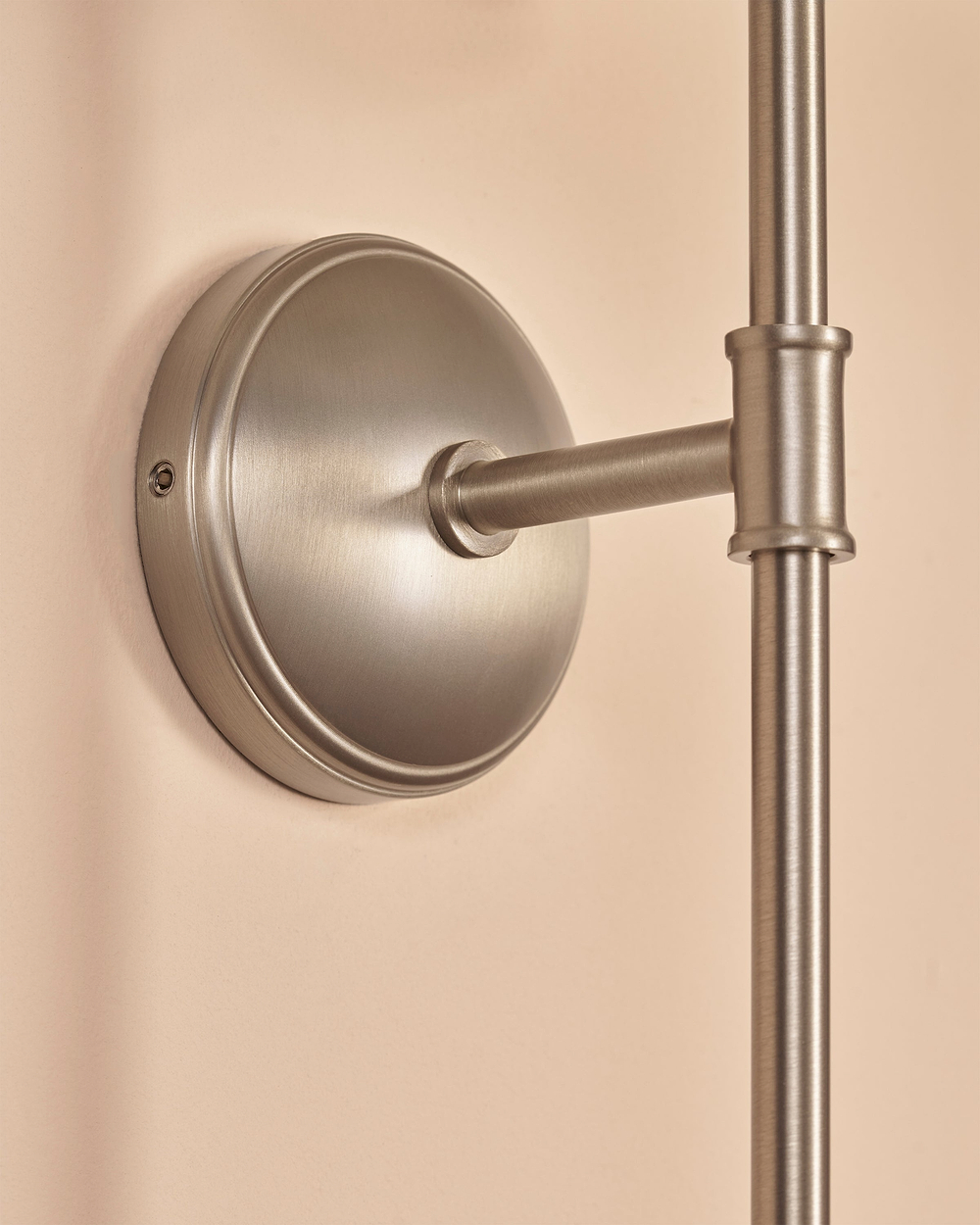 Cotswold Wall Light Pleated Moss Green – Satin Nickel