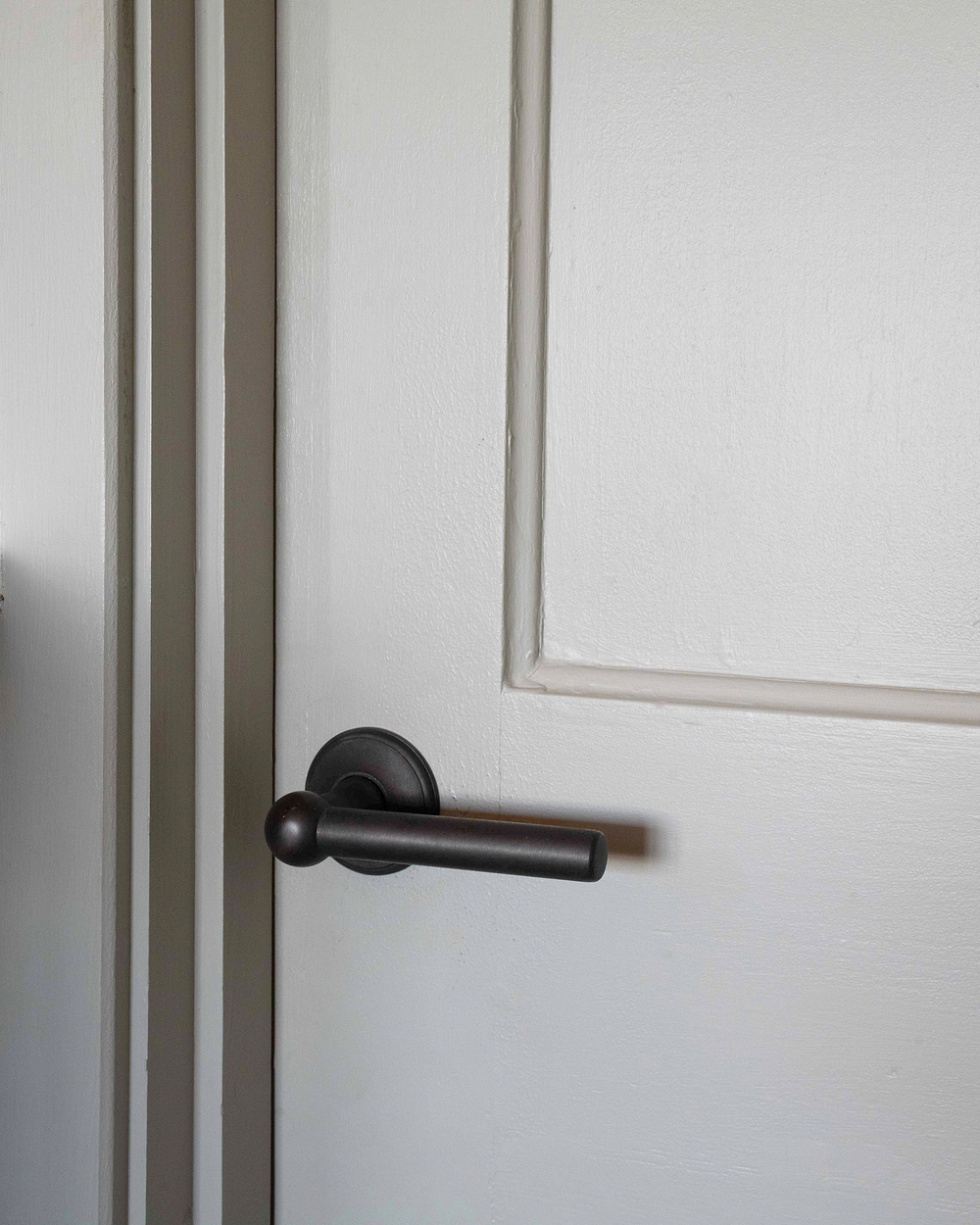 Harper Passage Door Handle Set - Bronze