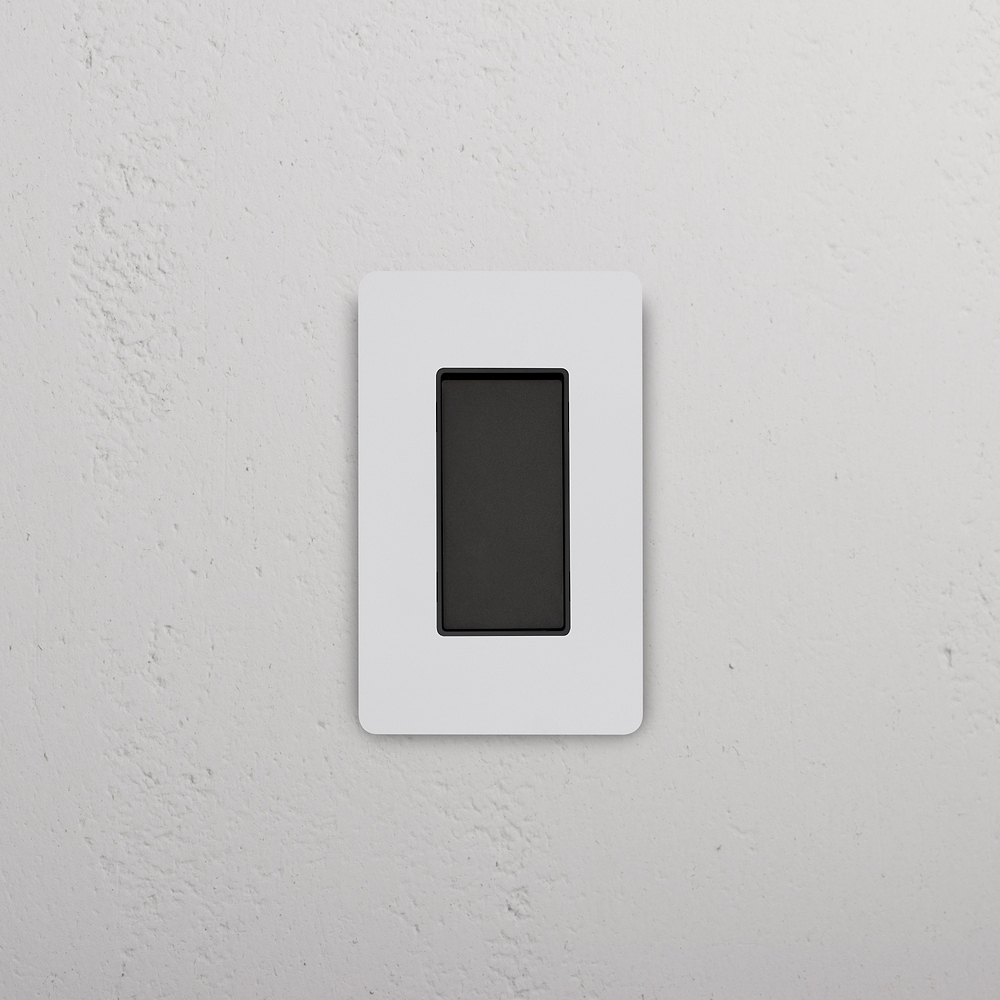 Grove 1G Retractive Rocker Switch – Paintable Bronze | Black