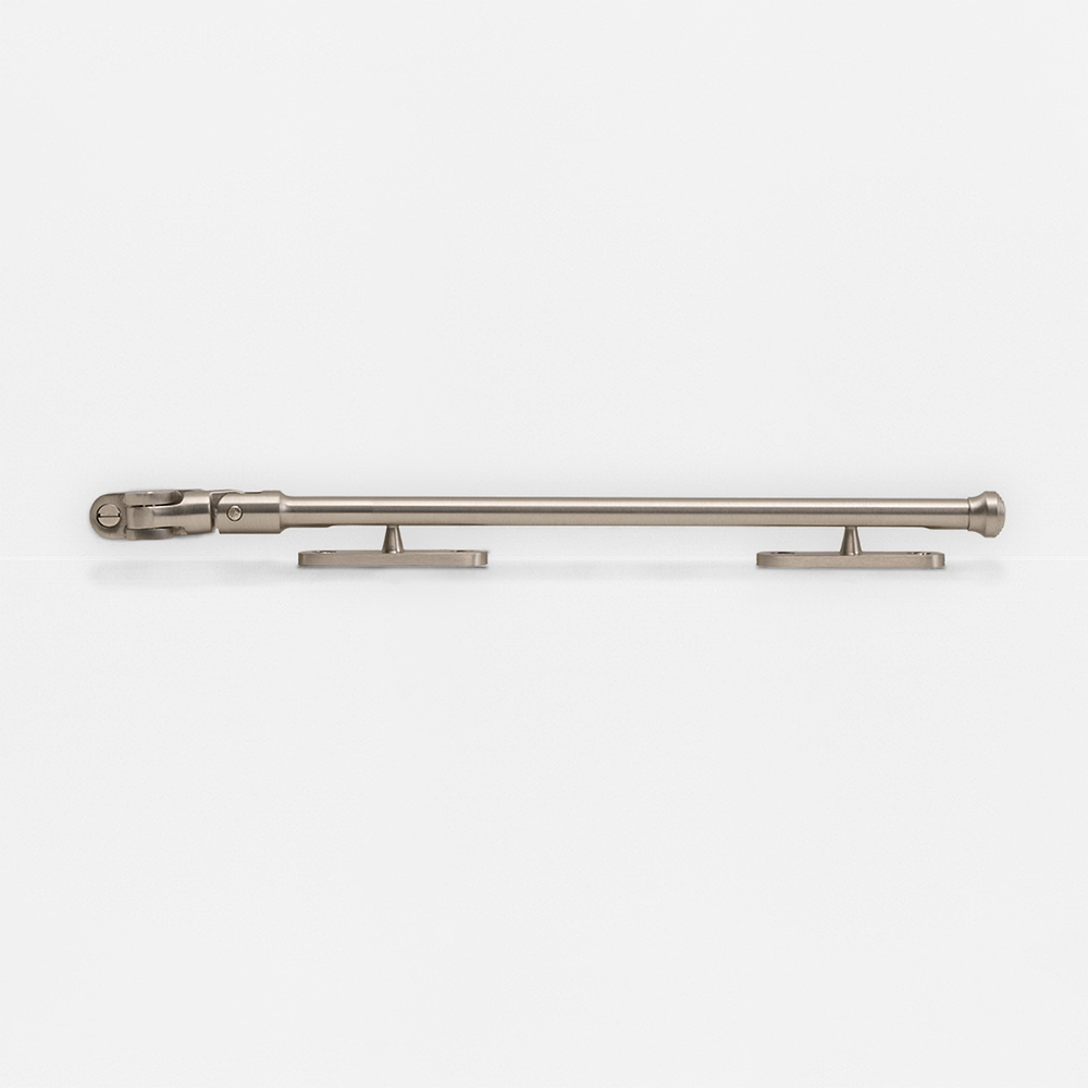 Southbank Fensterfeststeller für Flügelfenster 275 mm – Satinnickel