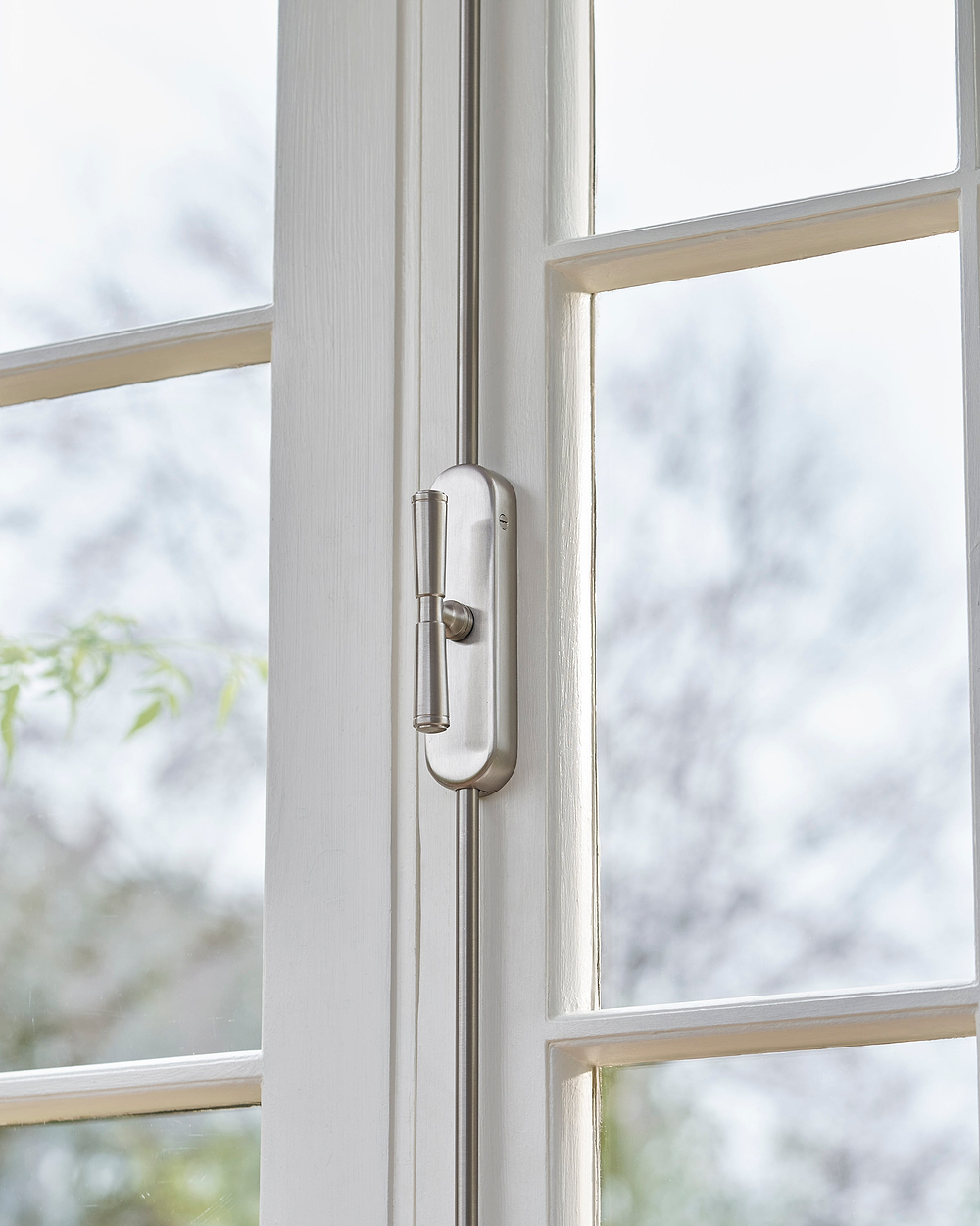 Digby Espagnolette Bolt Lock – Satin Nickel