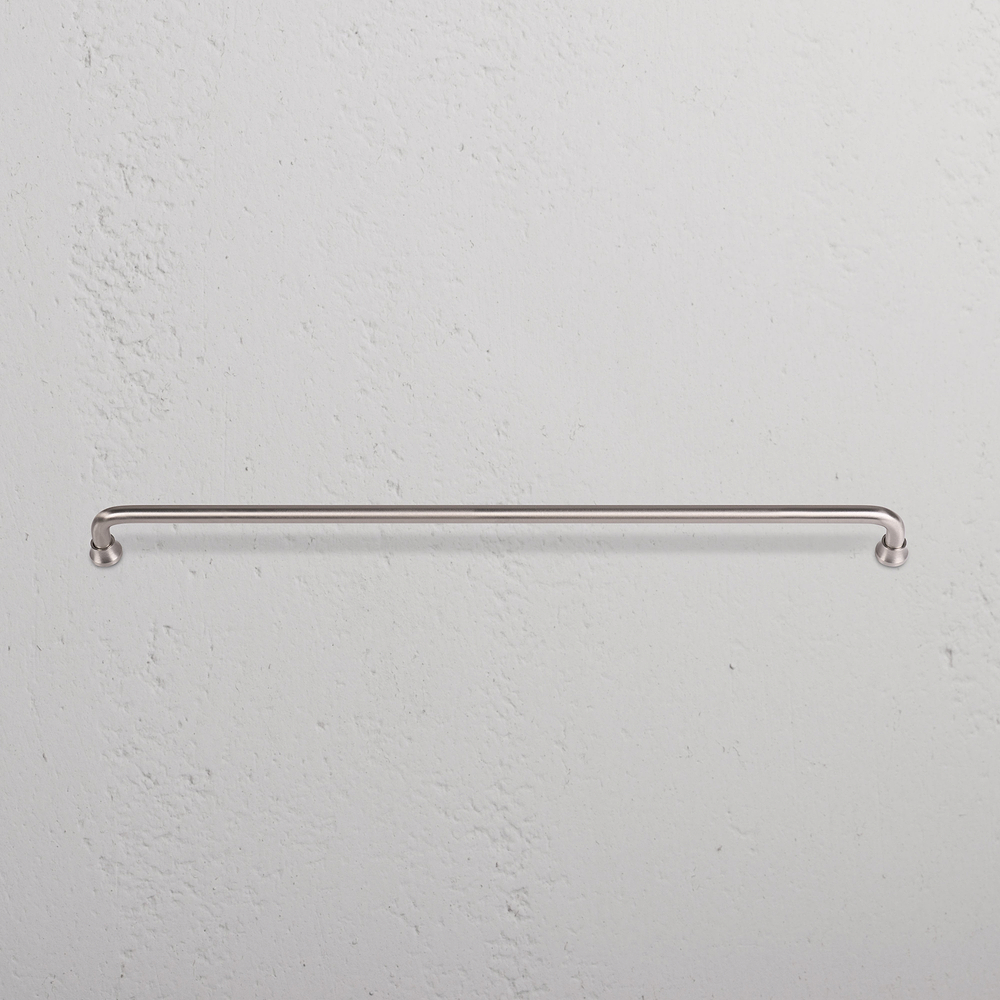 Sycamore Cabinet Handle Large – Satin Nickel