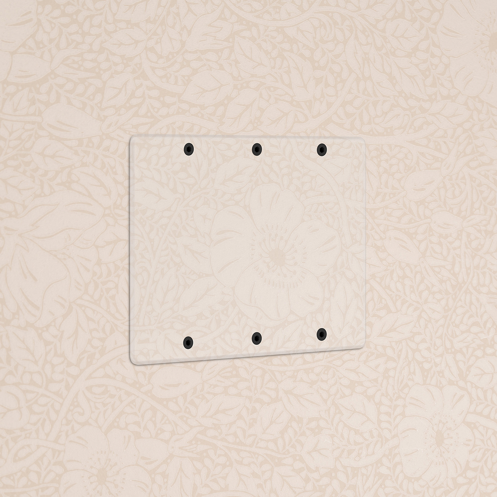 Kew 3G Blank Plate - Clear