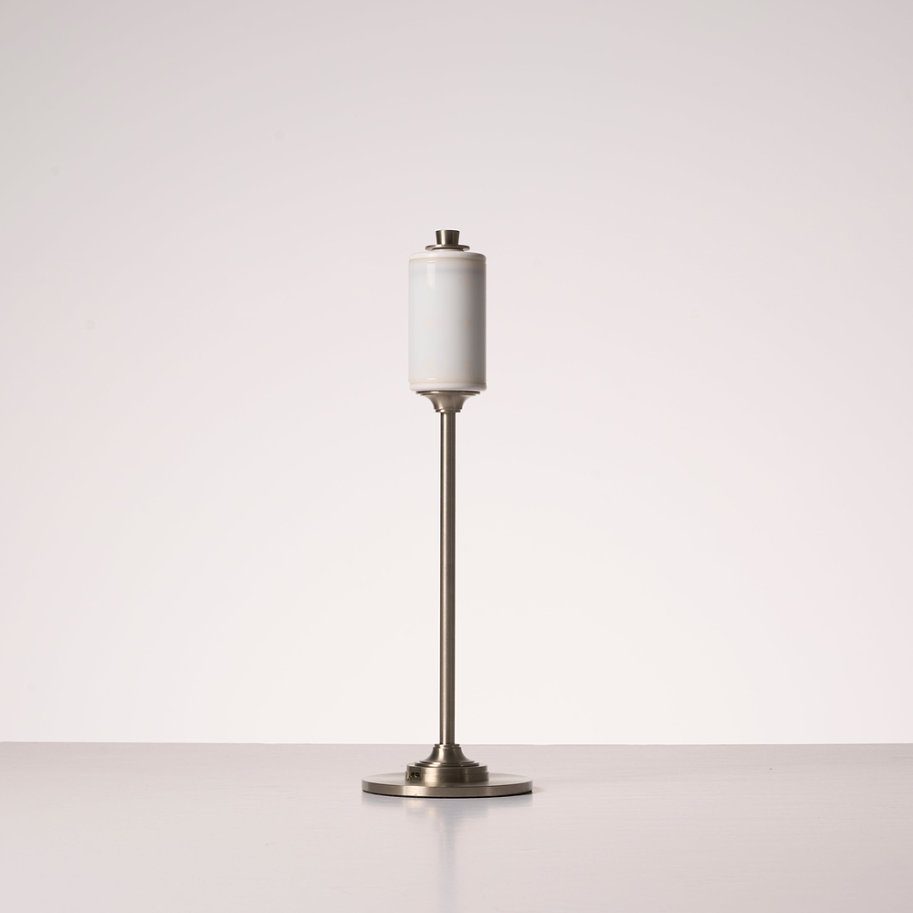 Cotswold Rechargeable Table Lamp Body – Satin Nickel