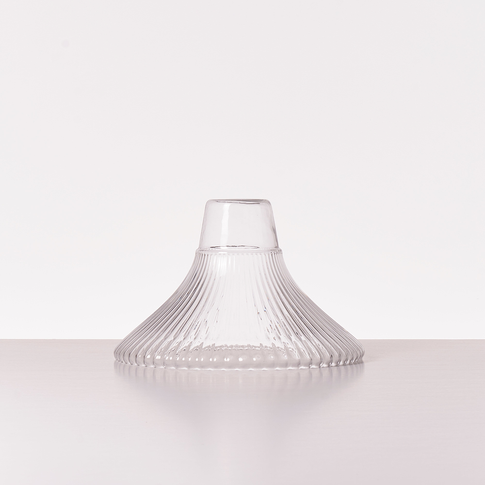 Hammersmith Mittlerer Pendelschirm – Geriffeltes Glas
