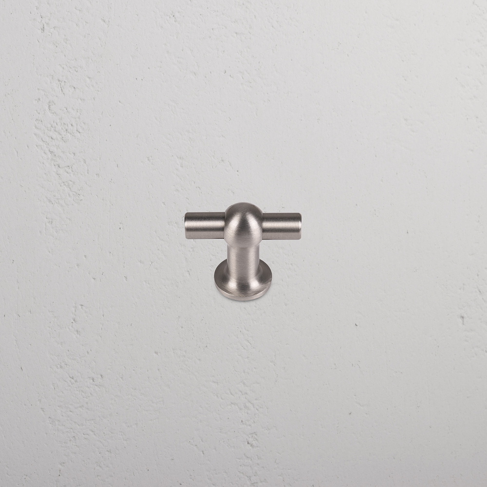 Harper T-Bar Cabinet Handle Small – Satin Nickel