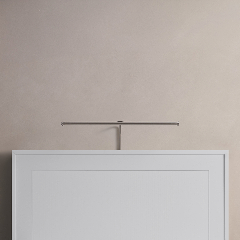 Harrow Medium Tavellampa – Borstad Nickel