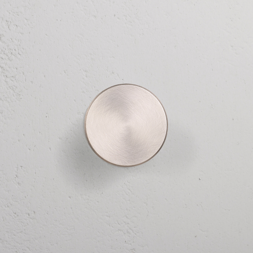 Onslow Unsprung Door Knob (Scandinavian) – Satin Nickel