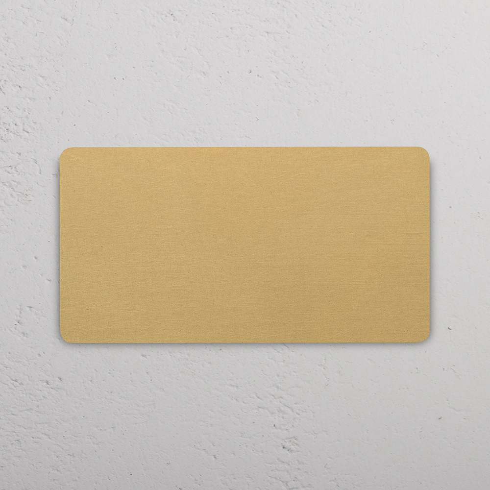 Grove Placca cieca a 4 moduli – Ottone Antico