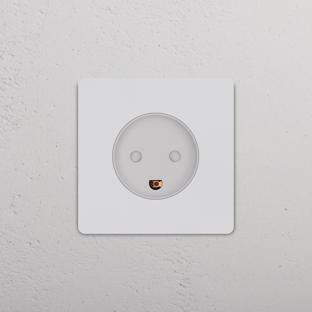 Grove Single Danish Type K Socket – Paintable White