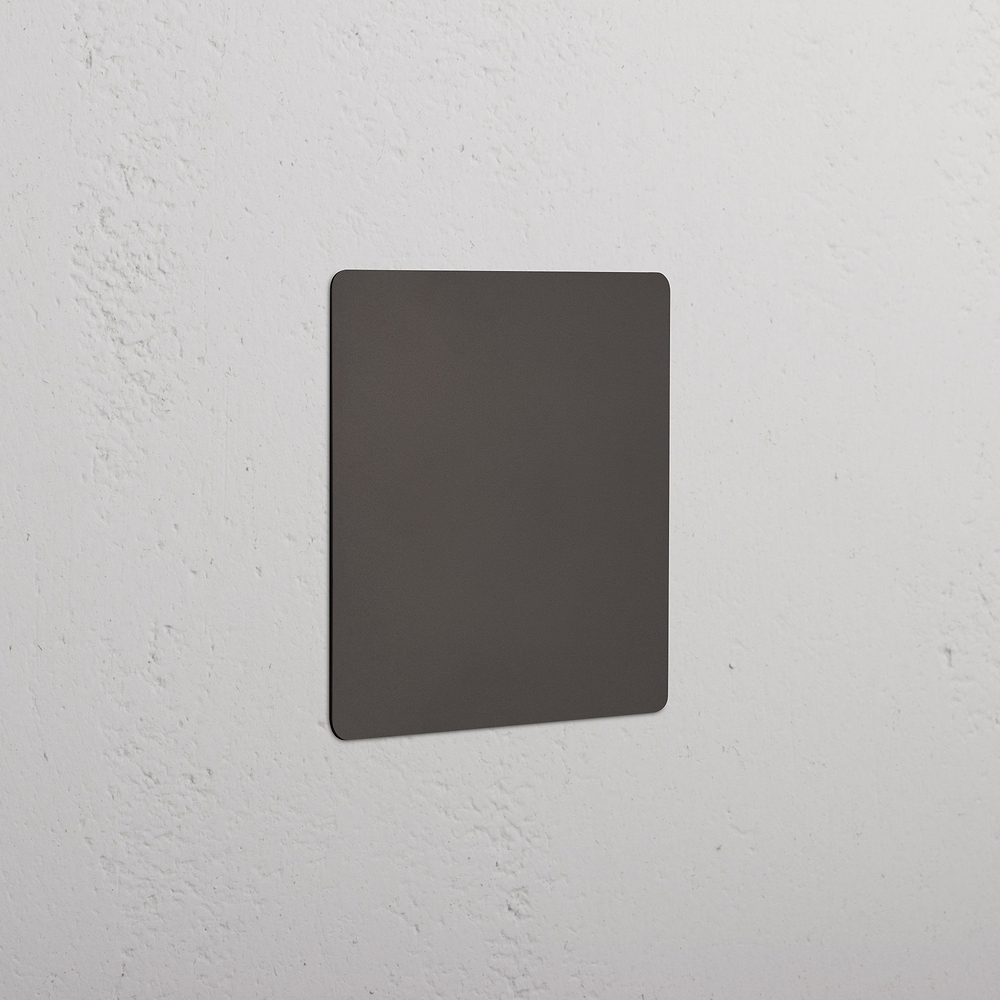 Kew 2G Blank Plate - Bronze