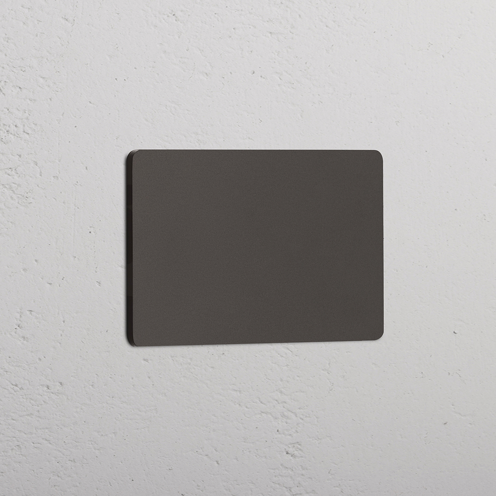 Grove Placca cieca a 3 moduli – Bronzo