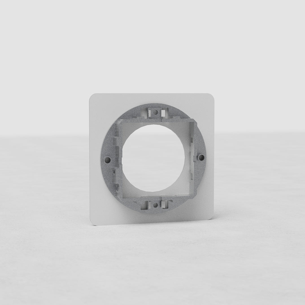 Kew Plaque de Prise (Simple) - Peignable