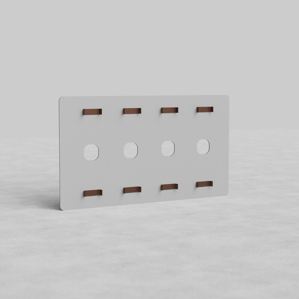 Kew 4G Switch Plate - Paintable