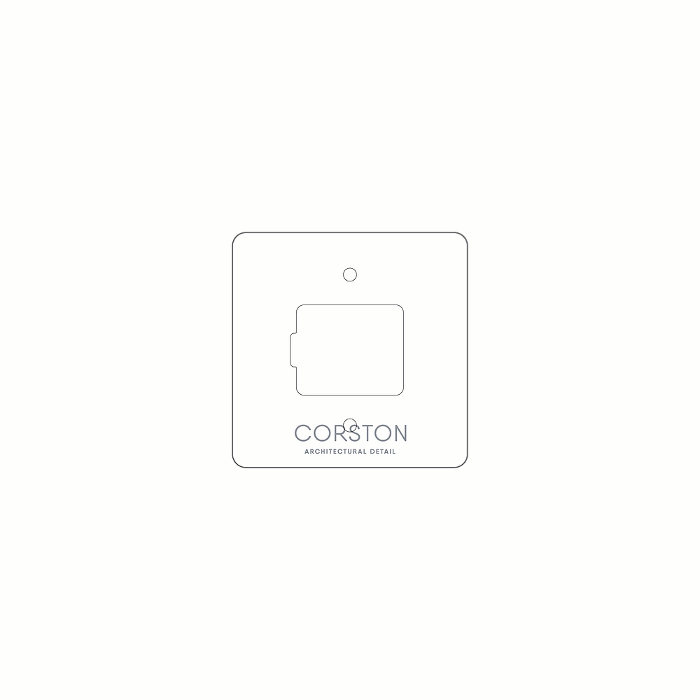 Switched Fused Spur FCU Front Plate Paper Template