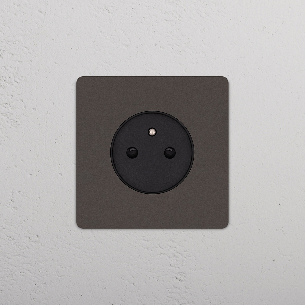 Grove Single French/Belgian Type E Socket - Bronze | Black
