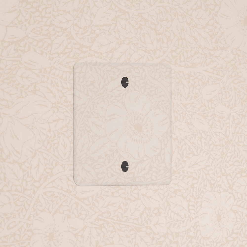Kew Plaque Obturatrice (Simple) - Transparence | Noir