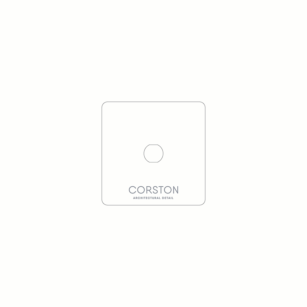 1G Switch Front Plate Paper Template