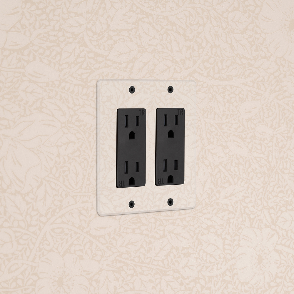 Kew 2G Outlet - Clear Black