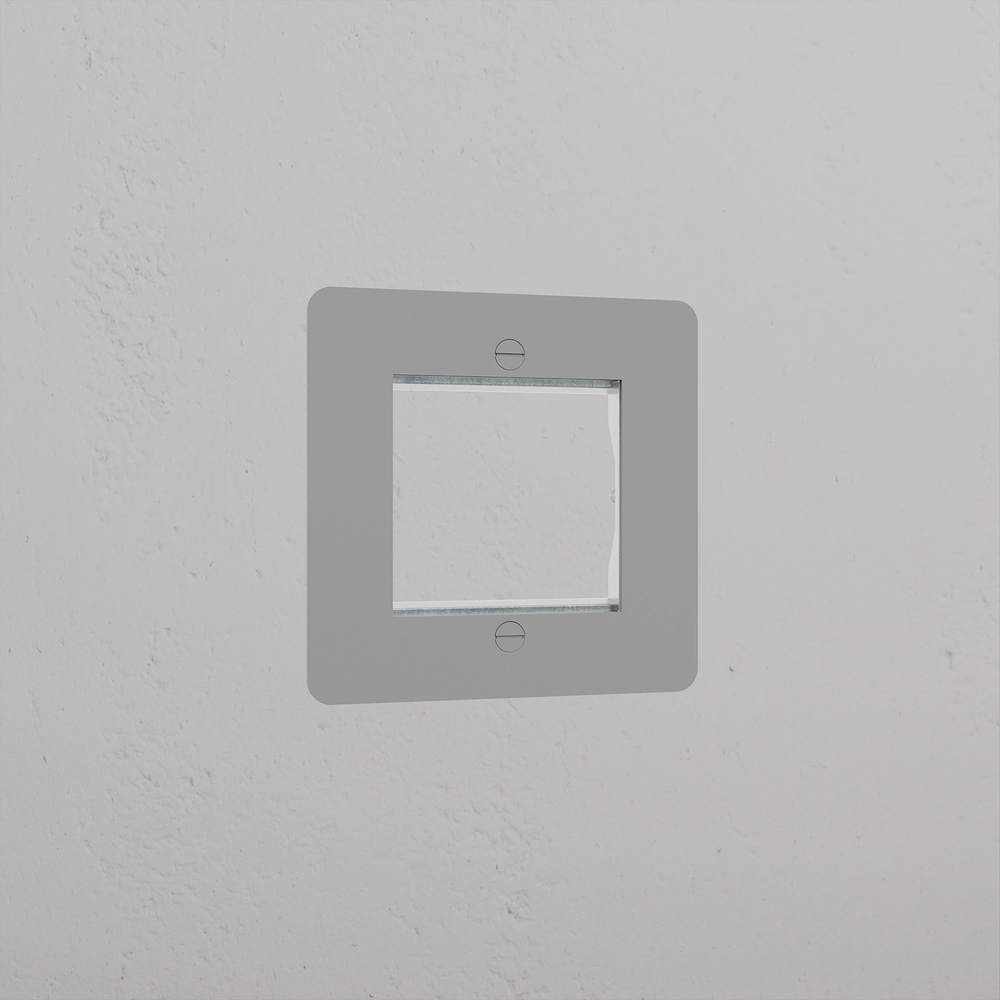 Single 50mm Module Plate - Paintable