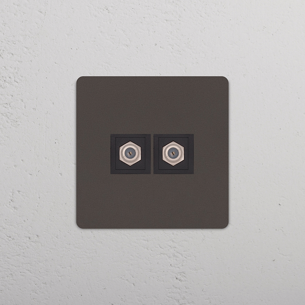 Grove Prise Satellite SAT x2 (Plaque Simple) - Bronze | Noir