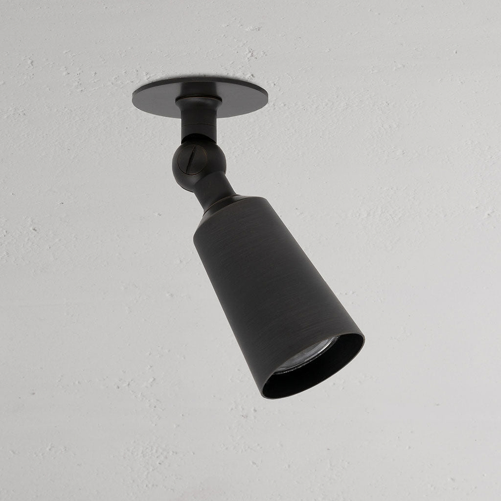 Perryn Single Small Spotlight – Bronze