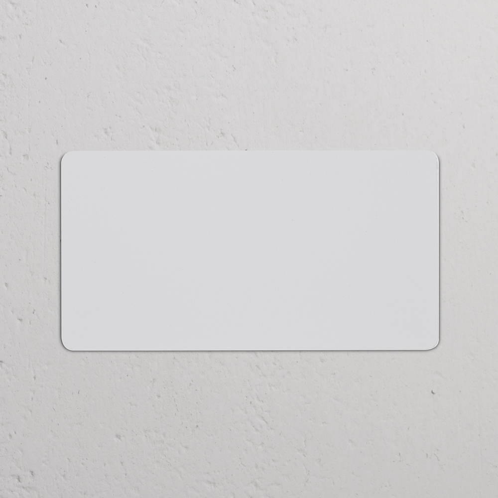 Kew Double Blank Plate - Paintable