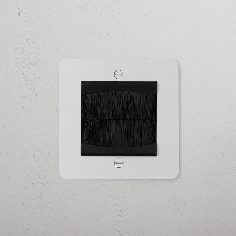 Single Brush Plate - Paintable | Black