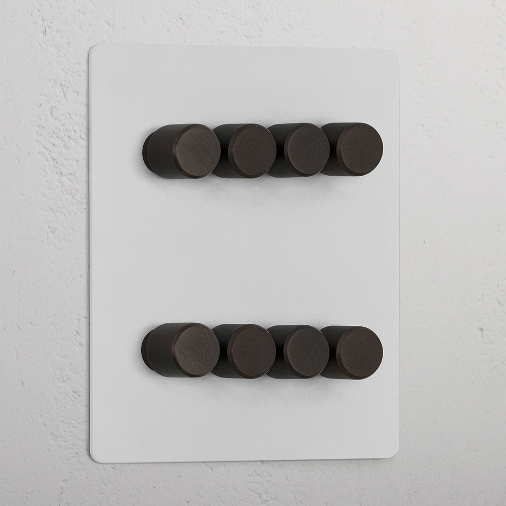 8G Two Way Dimmer Switch - Paintable Bronze