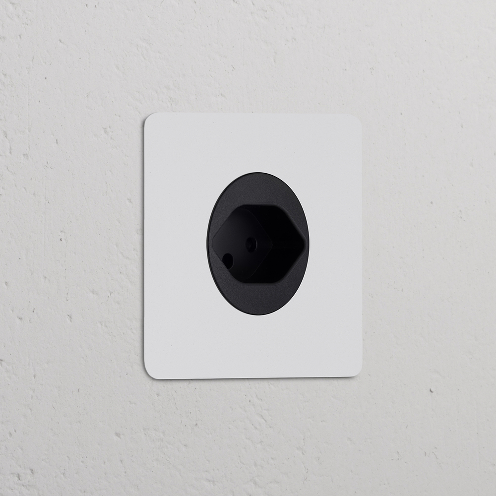 Kew Prise Suisse Type J (Plaque Simple) – Peignable | Noir