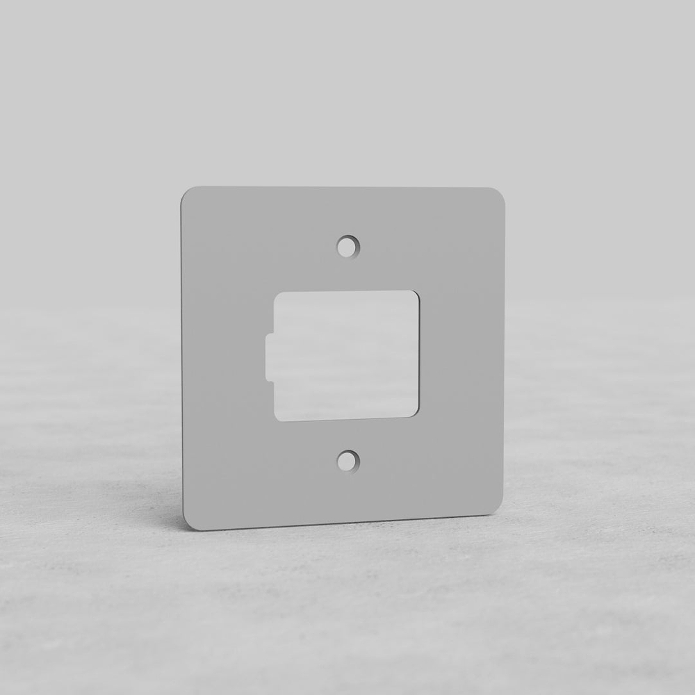 Switched Fused Spur FCU Front Plate – Paintable