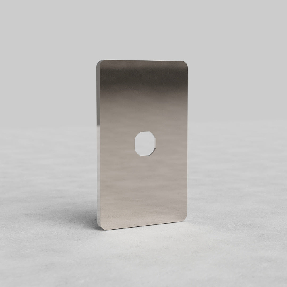 Grove 1G Switch Plate - Polished Nickel