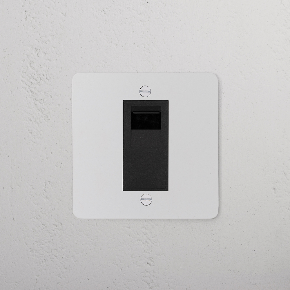 Single BT Slave Socket - Paintable | Black