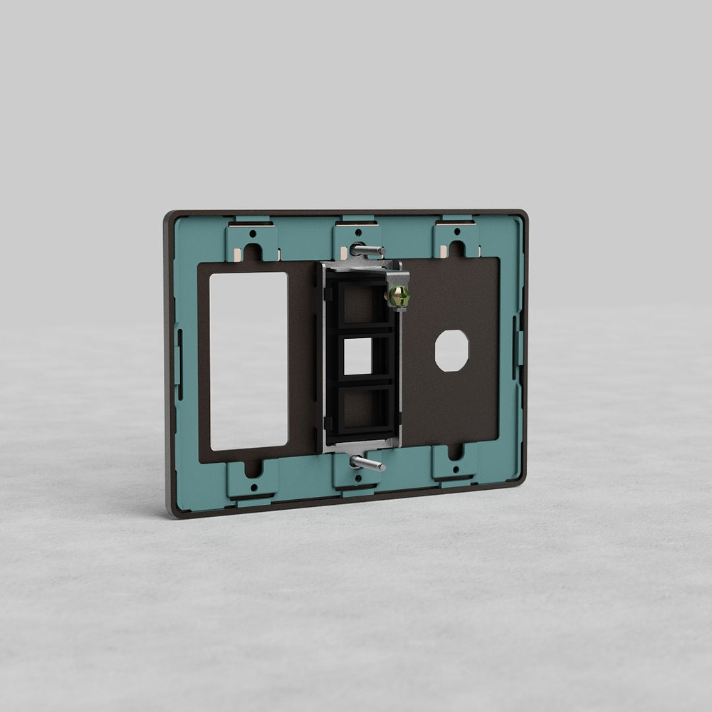 Grove 3G Outlet & Keystone & Switch Plate - Bronze