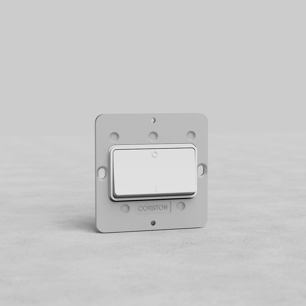 Fan Isolator Switch Insert – White
