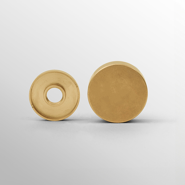 EU Dimmer Knob 35mm – Antique Brass