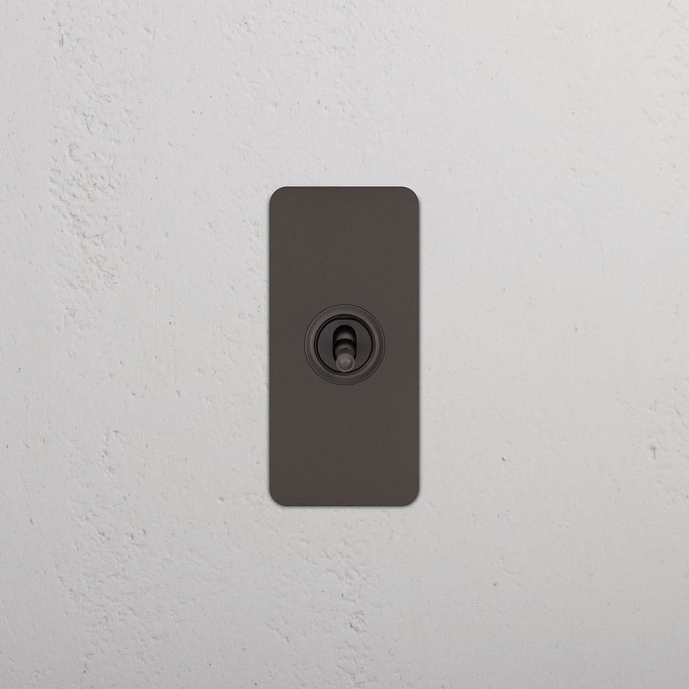 1G Architrave Intermediate Toggle Switch - Bronze