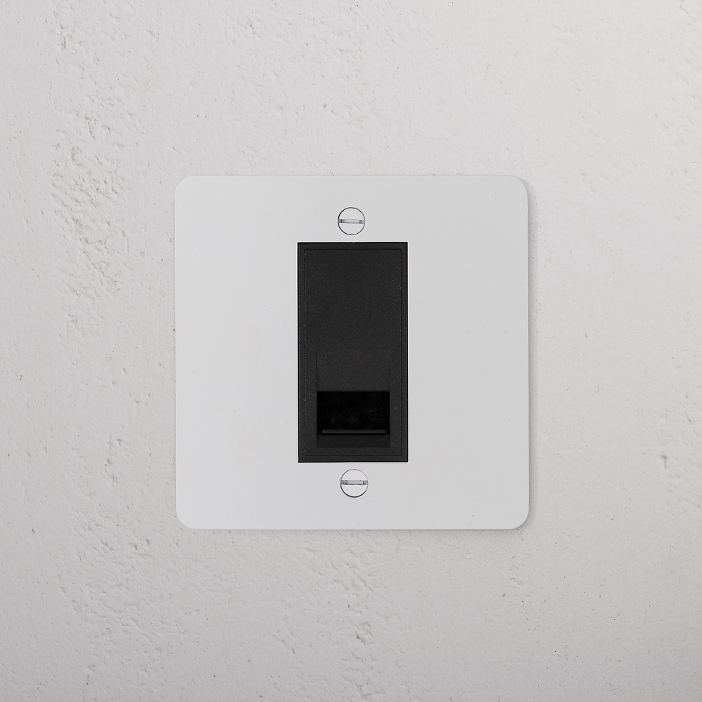 Single BT Master Socket - Paintable | Black
