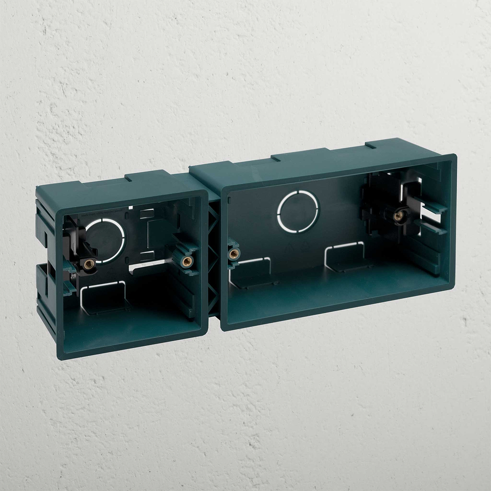 Single + Double Plasterboard Back Box