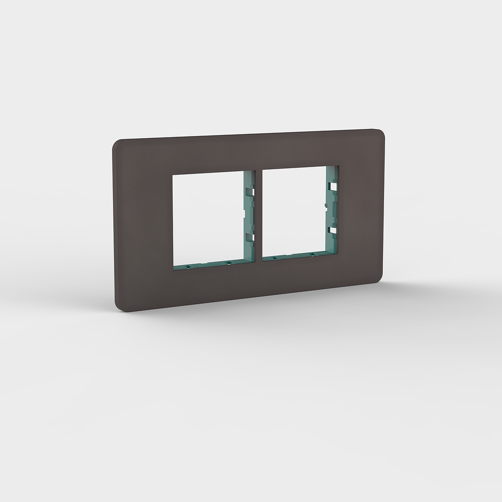 Grove 4-Module 2x 45mm Module Plate – Bronze
