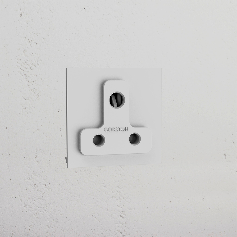 5A Light Socket Module – White