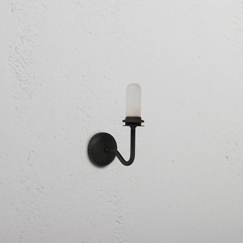 Malvern Medium Upward Wall Light Body – Bronze