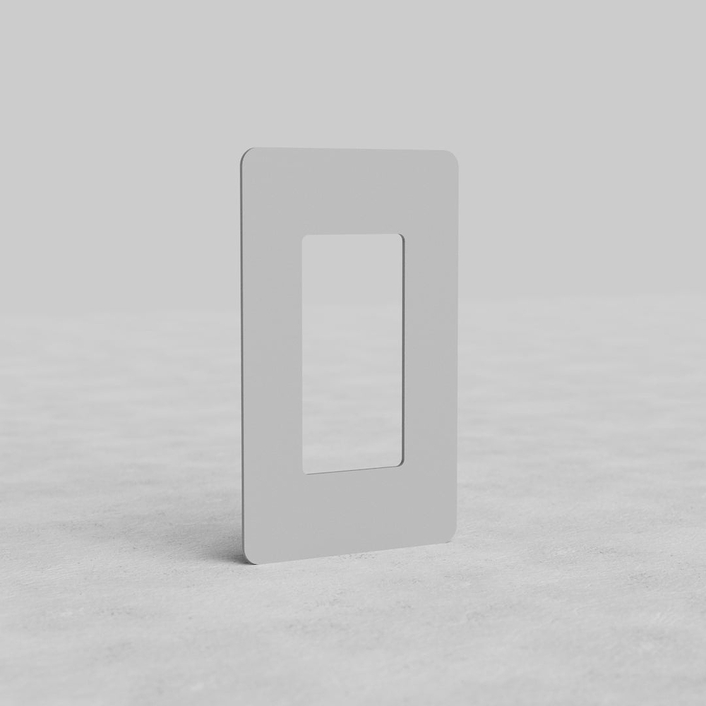 Kew 1G Outlet Plate - Paintable