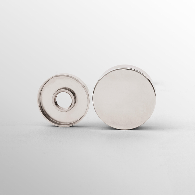 EU Dimmer Knob 35mm - Polished Nickel