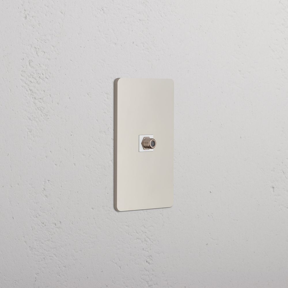 Grove 1G Satellite Keystone - Polished Nickel White